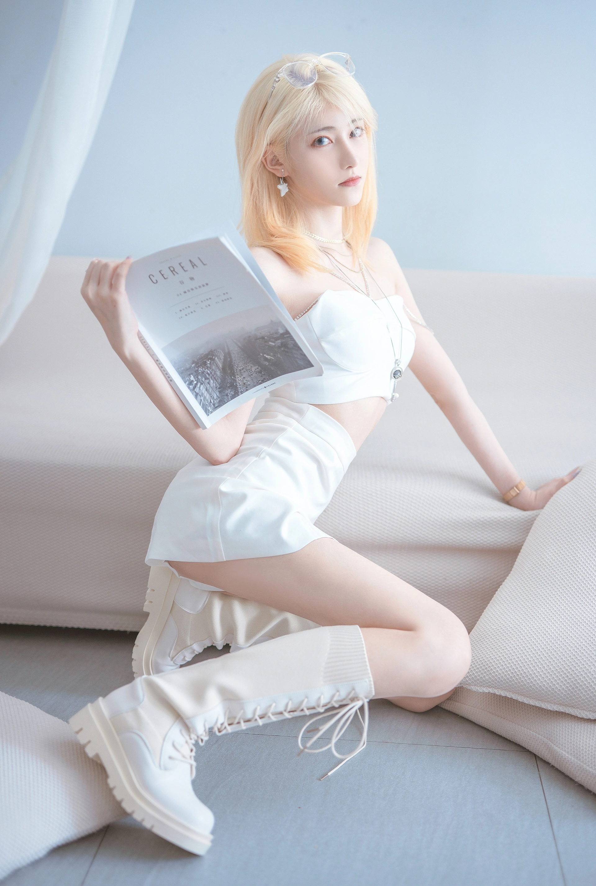 南桃Momoko - NO.74 白色制服 1