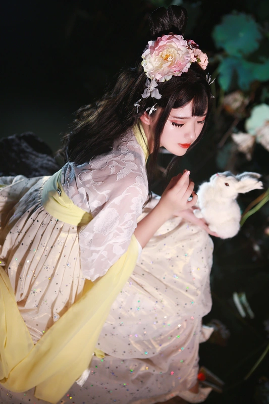 汉服嫦娥汉服摄影 - 夏柠柠