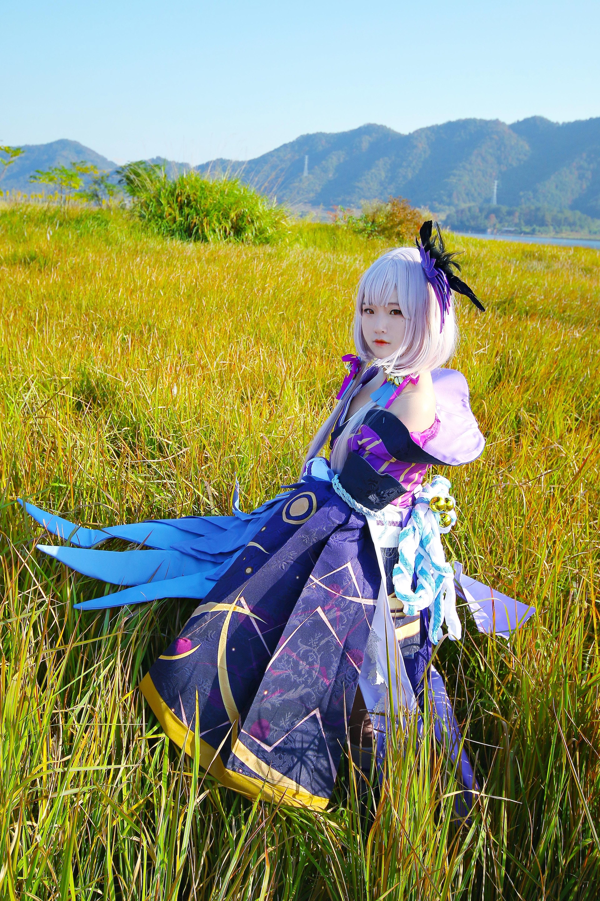 夏柠柠 - NO.72 阴阳师手游COS双马尾御姐 3