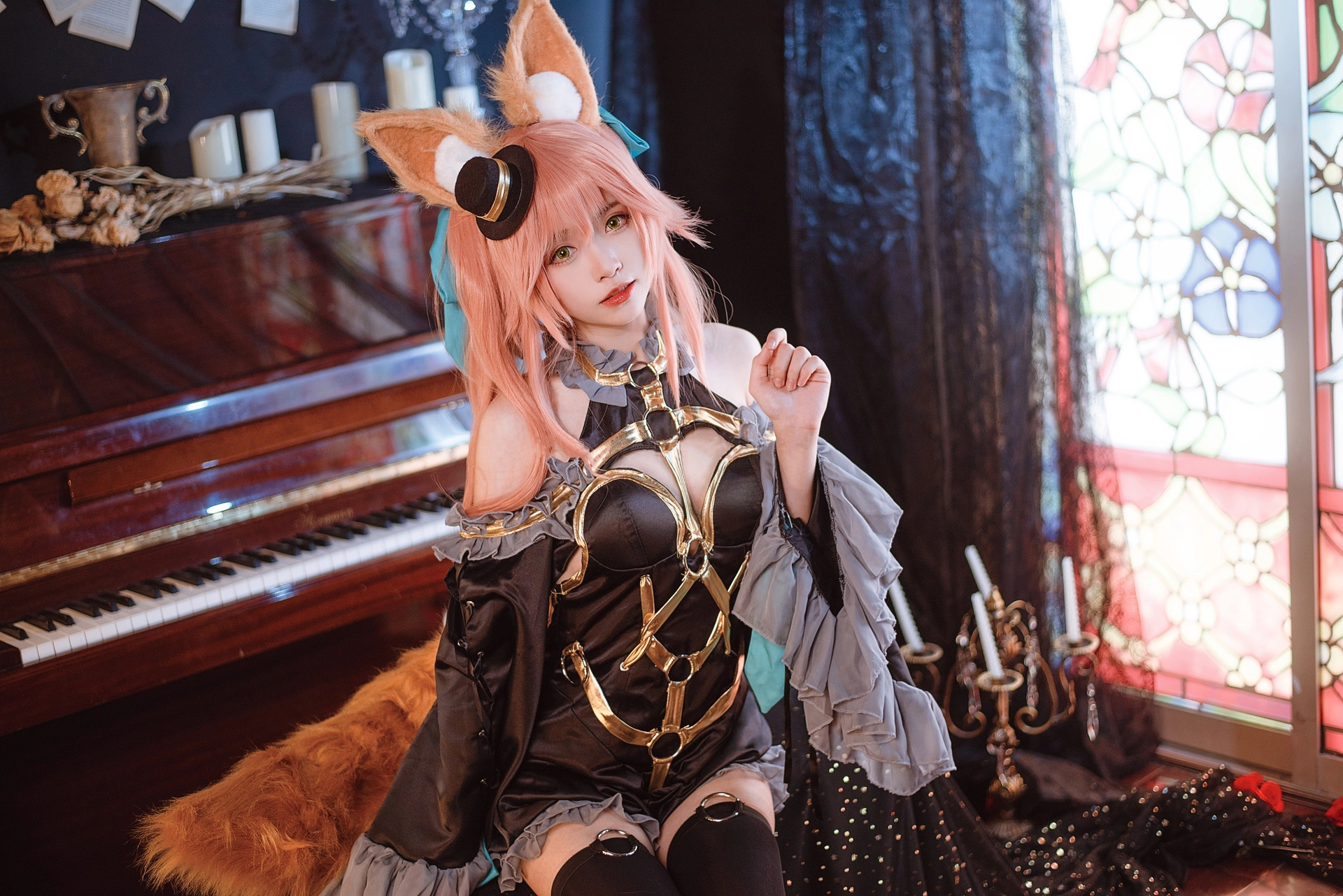 大大卷卷小卷 - NO.18 玉藻前 漆黑の魔术服 1