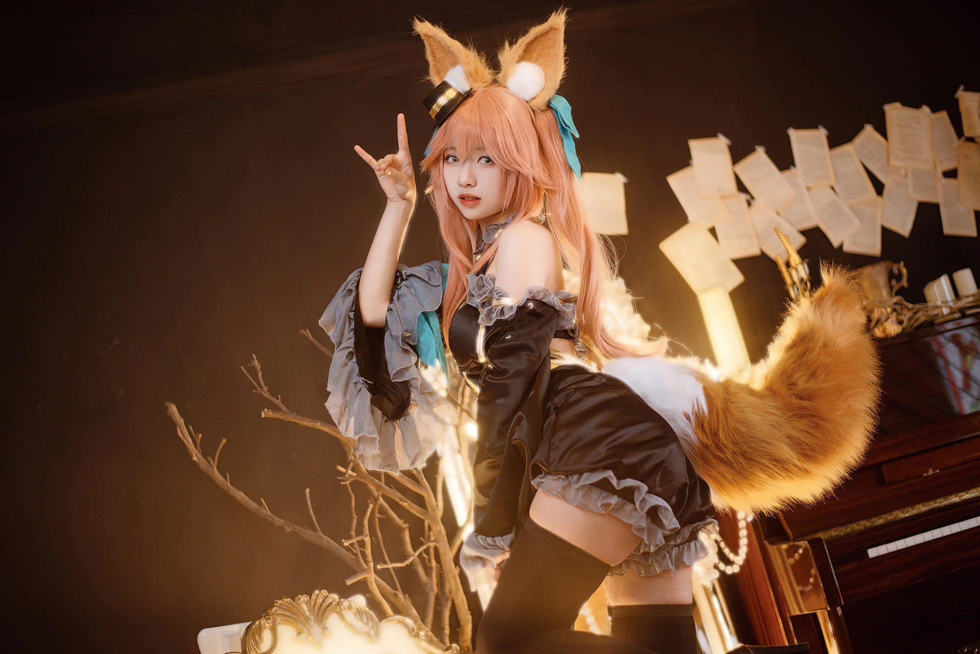 大大卷卷小卷 - NO.18 玉藻前 漆黑の魔术服 3